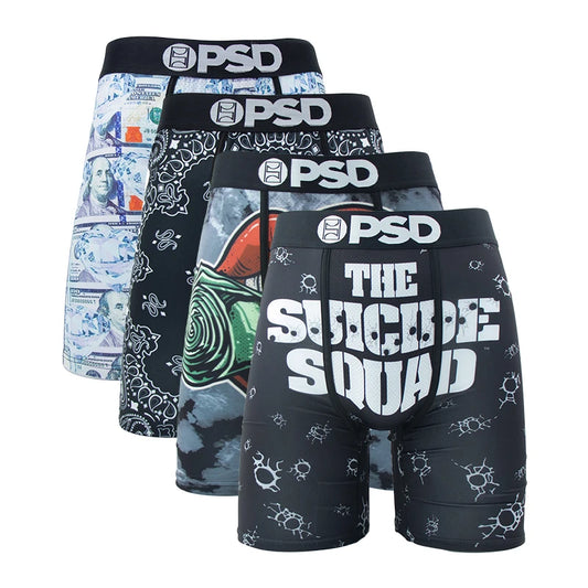 4 Pieces: PSD Graphic Boxer Briefs #3