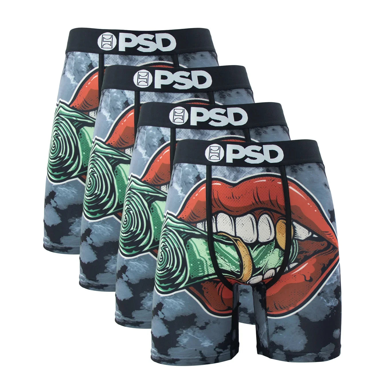 4 Pieces: PSD Graphic Boxer Briefs #2