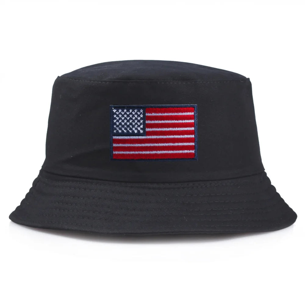 American Flag Bucket Hat