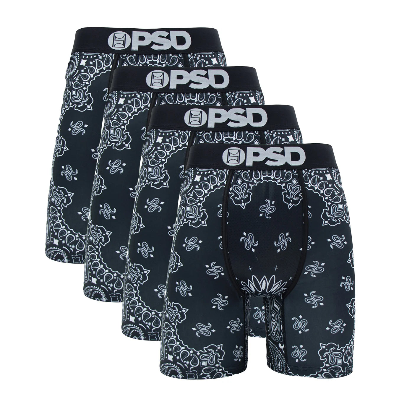 4 Pieces: PSD Graphic Boxer Briefs #3