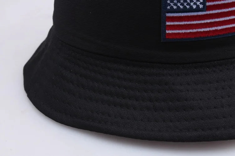 American Flag Bucket Hat