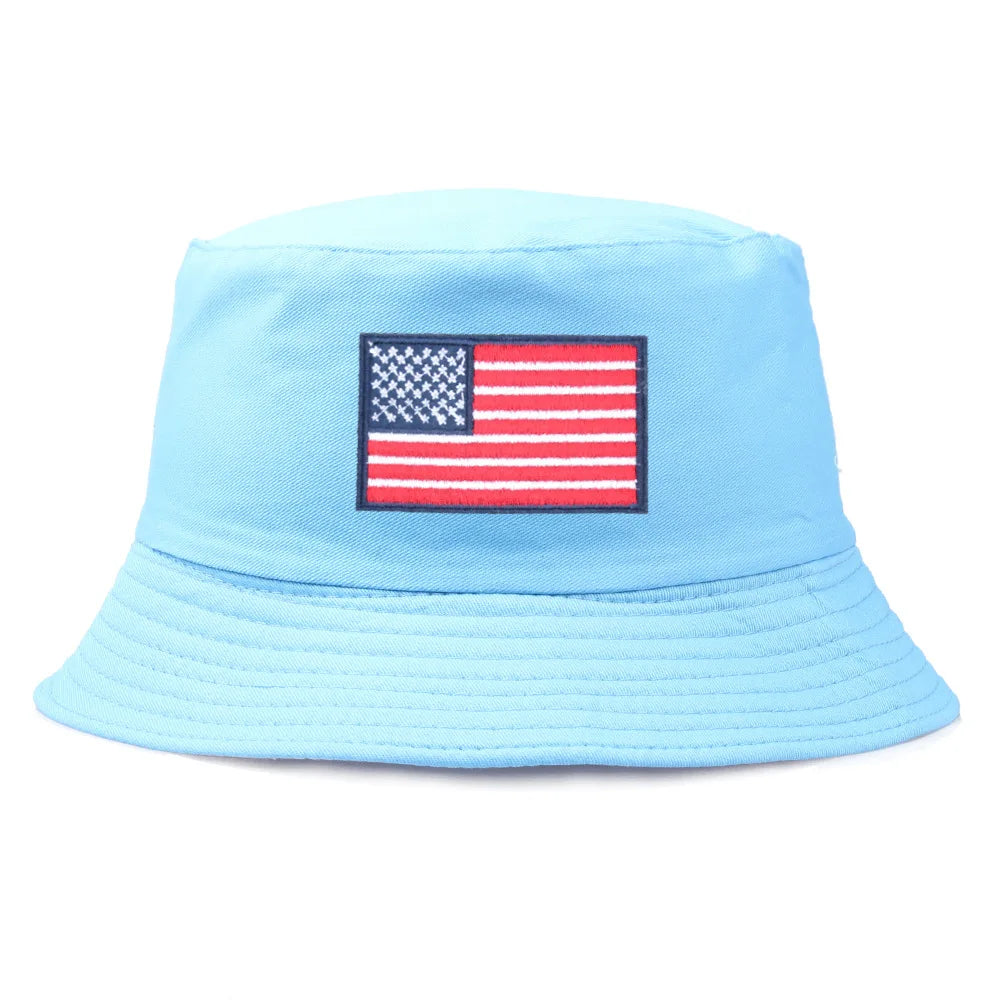 American Flag Bucket Hat