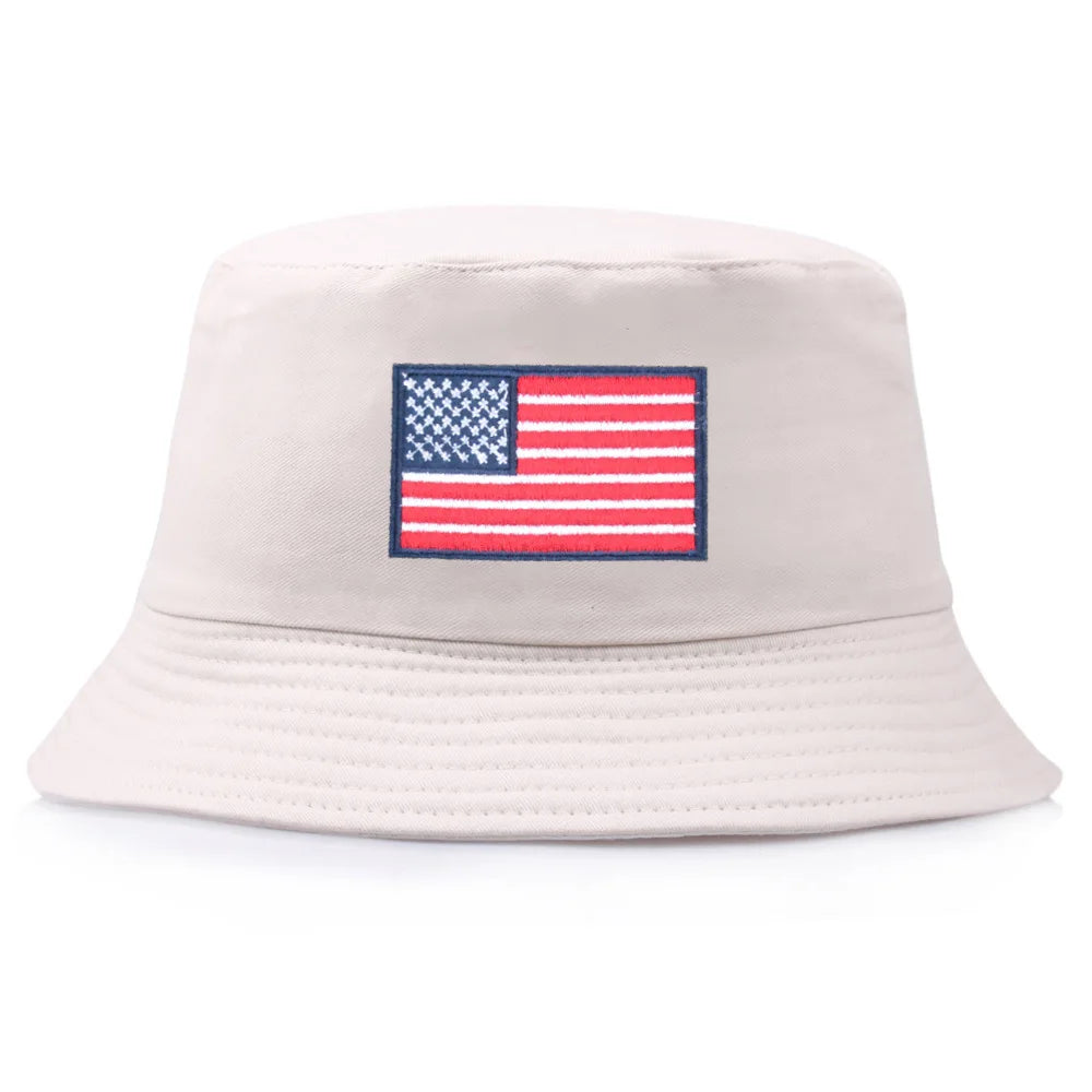 American Flag Bucket Hat