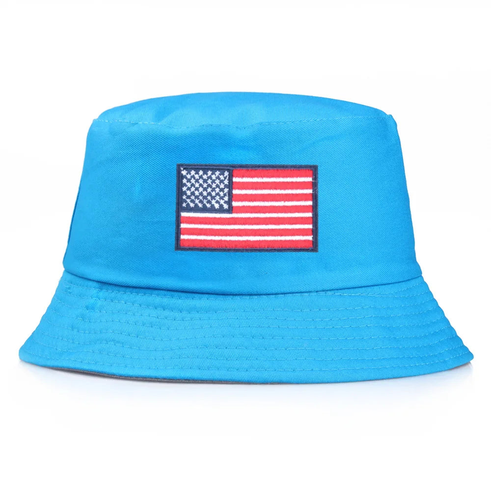 American Flag Bucket Hat