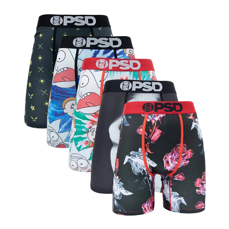 5 Pieces: PSD Graphic Boxer Briefs #2