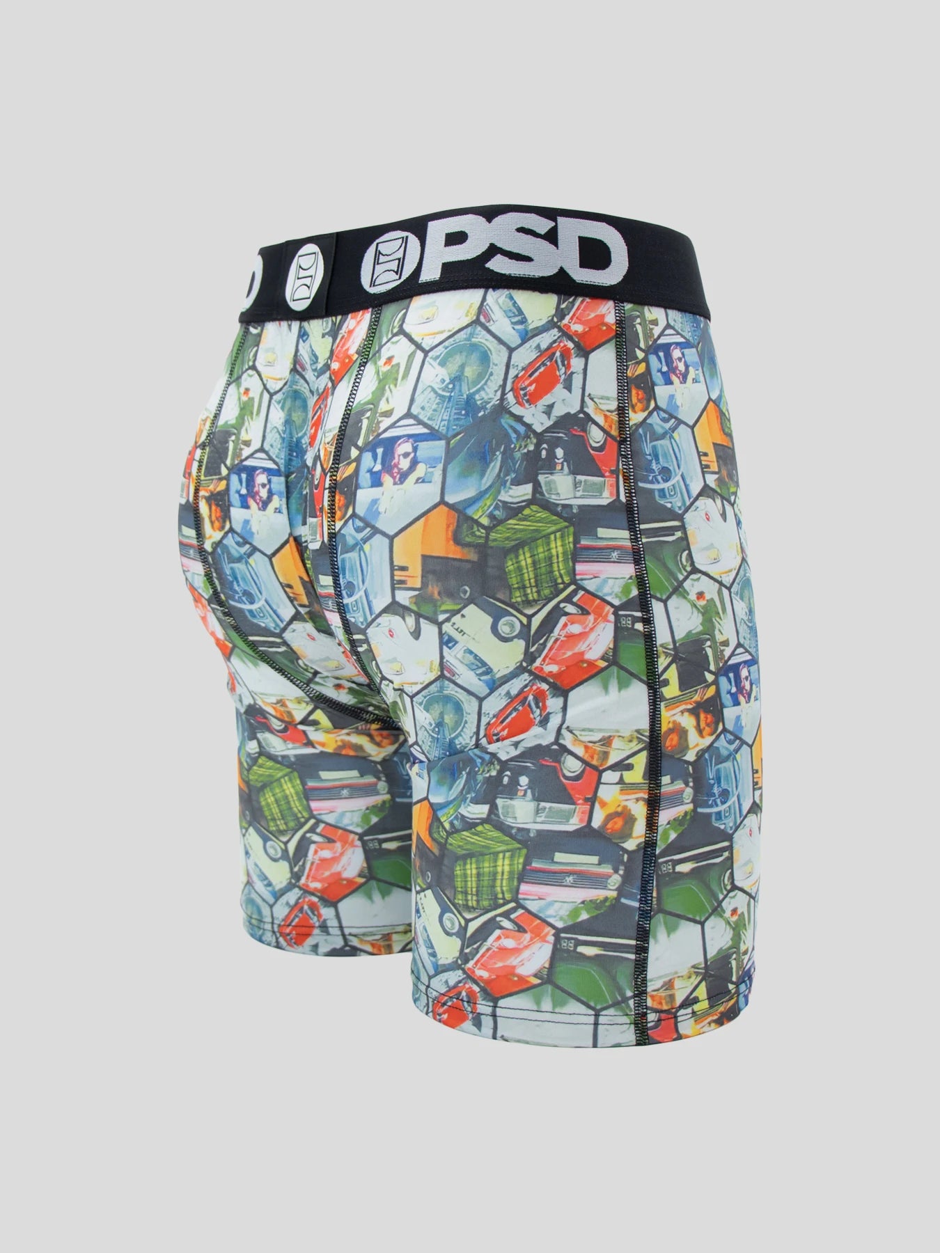 Honeycomb Cartoon Boxer Briefs