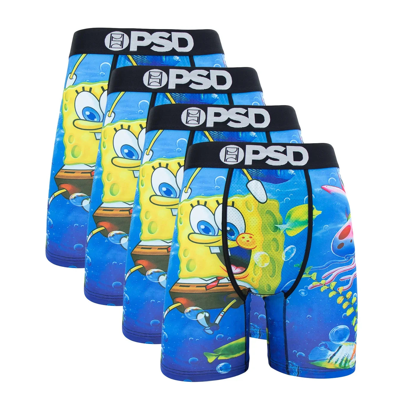 4 Pieces: PSD Graphic Boxer Briefs #2