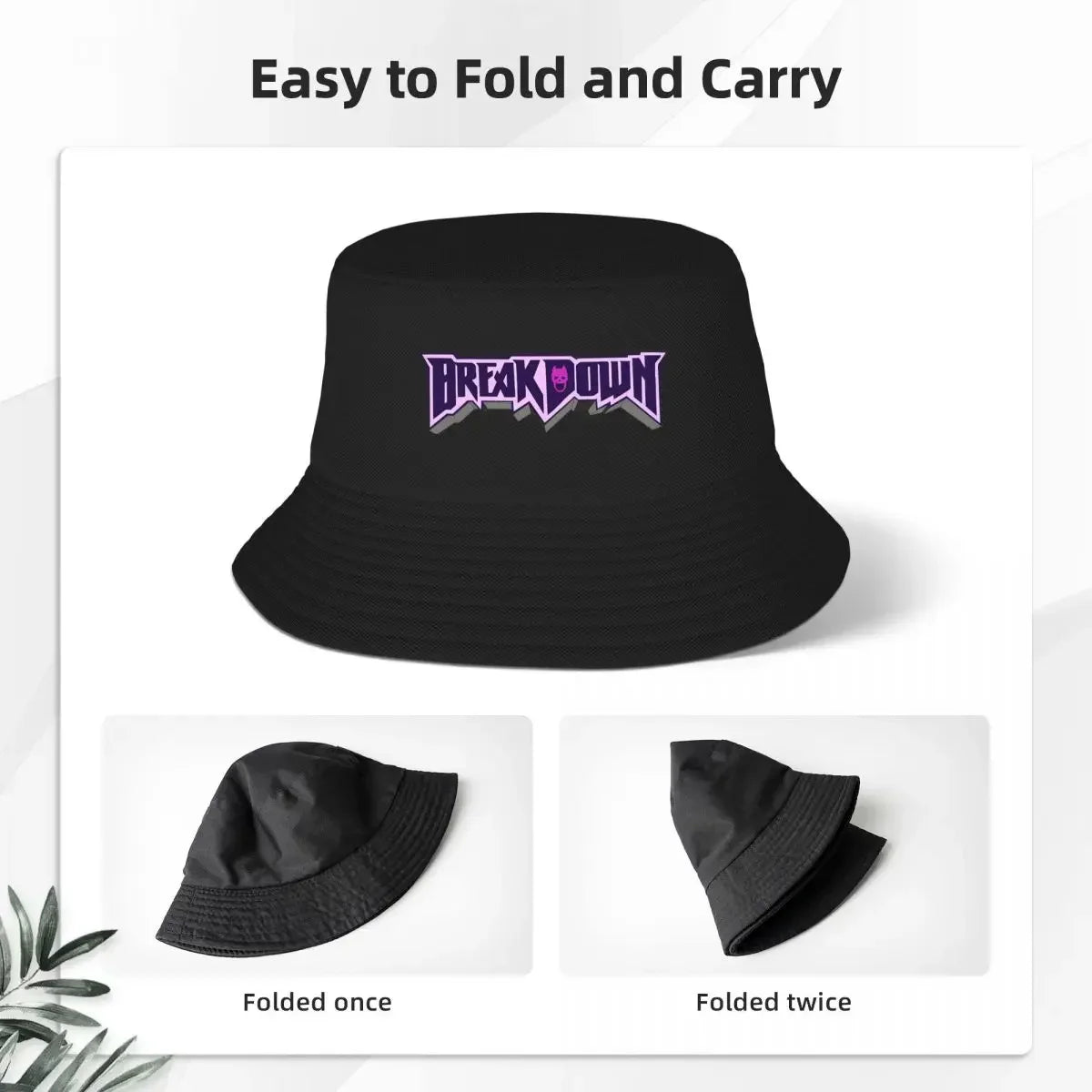 Break Down Bucket Hat