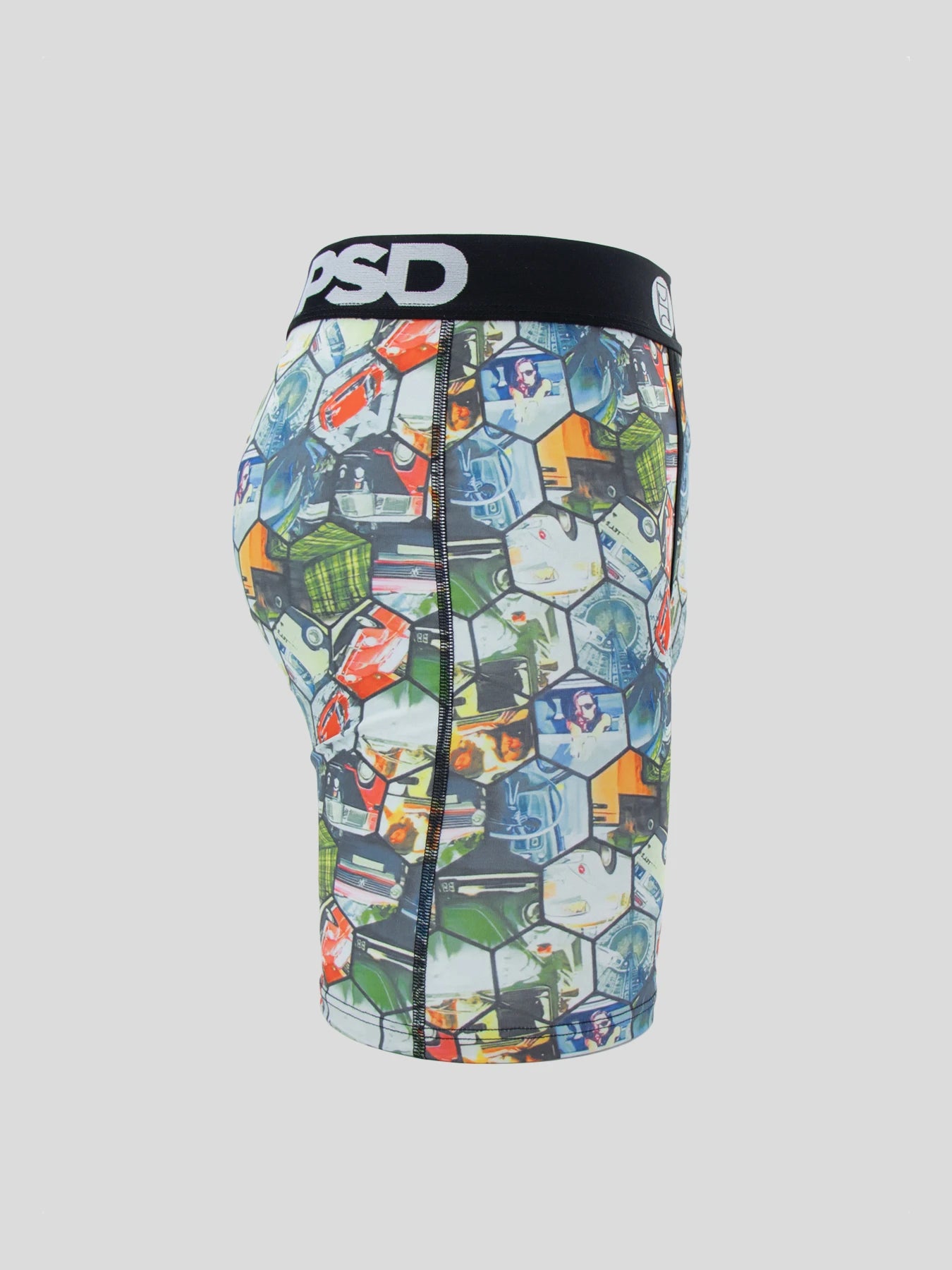 Honeycomb Cartoon Boxer Briefs