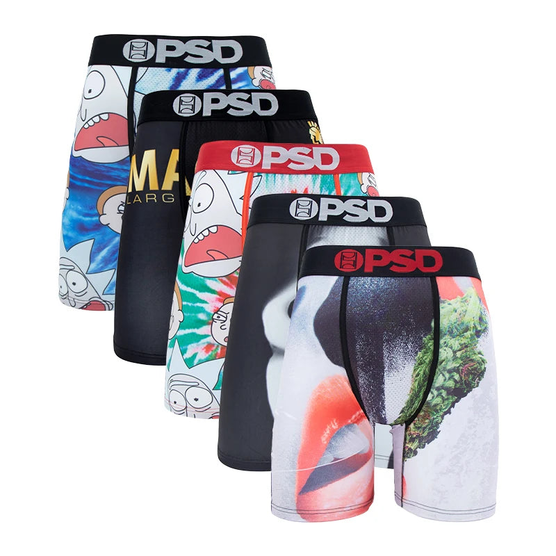5 Pieces: PSD Graphic Boxer Briefs #2