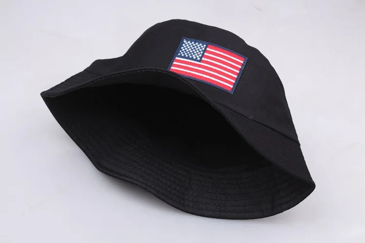 American Flag Bucket Hat