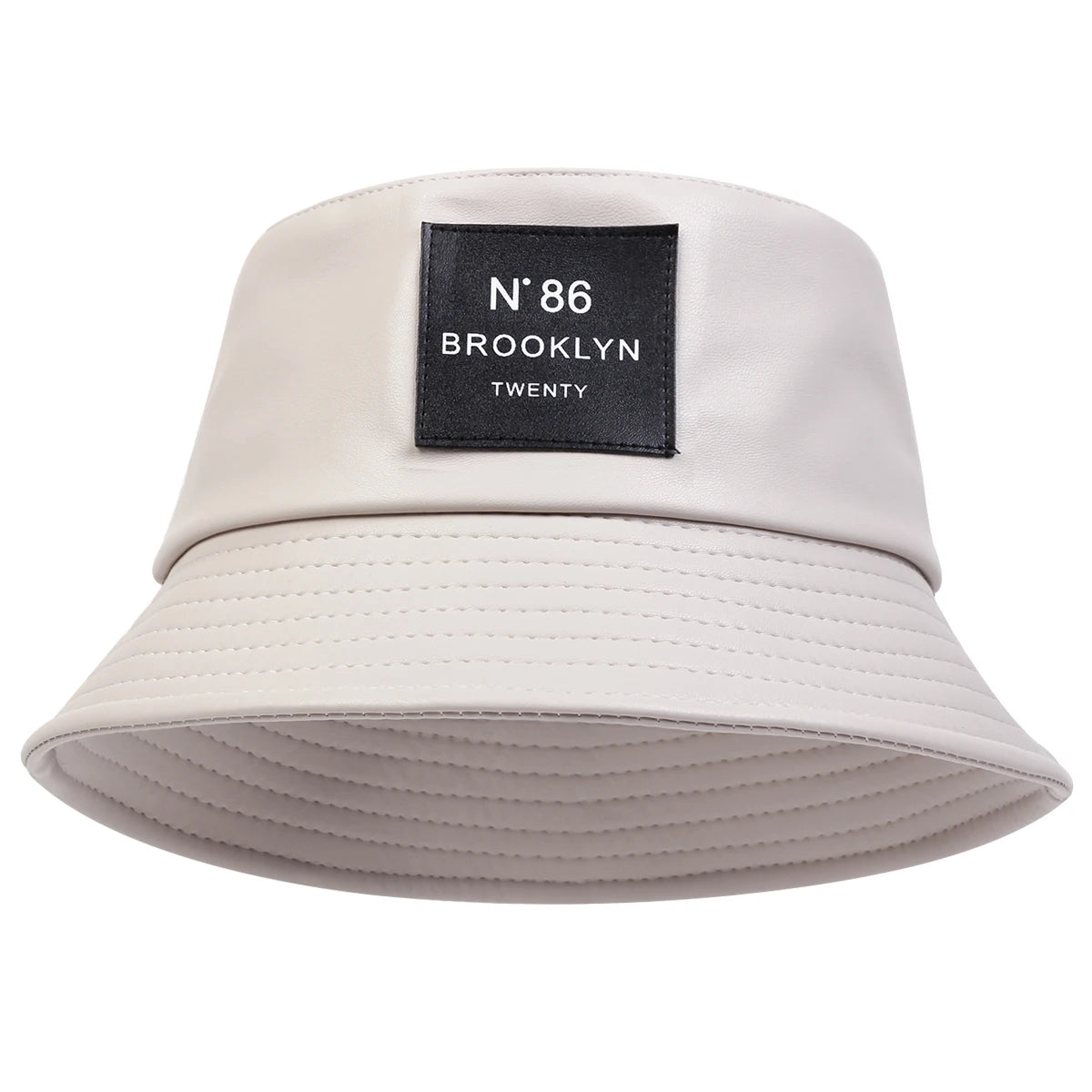 Brooklyn Faux Leather Bucket Hat