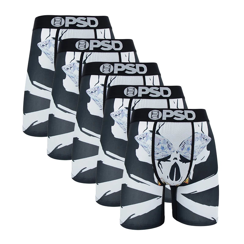 5 Pieces: PSD Graphic Boxer Briefs