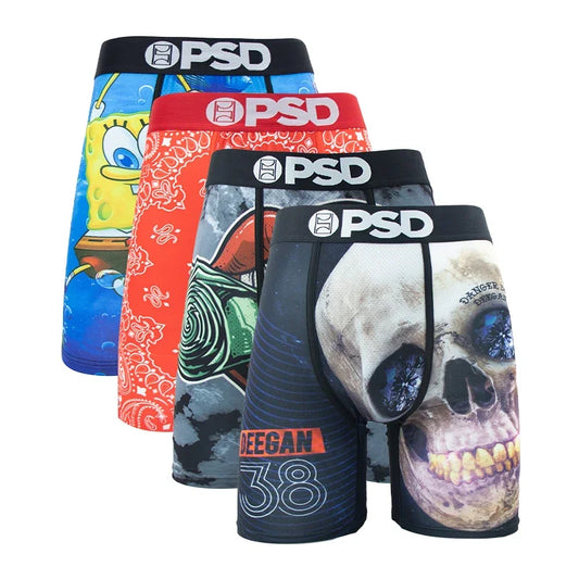 4 Pieces: PSD Graphic Boxer Briefs #2