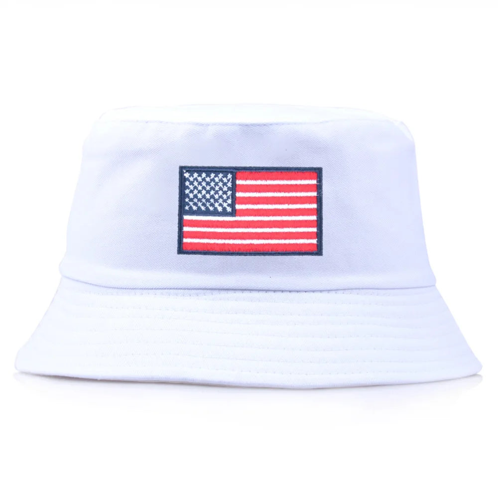 American Flag Bucket Hat
