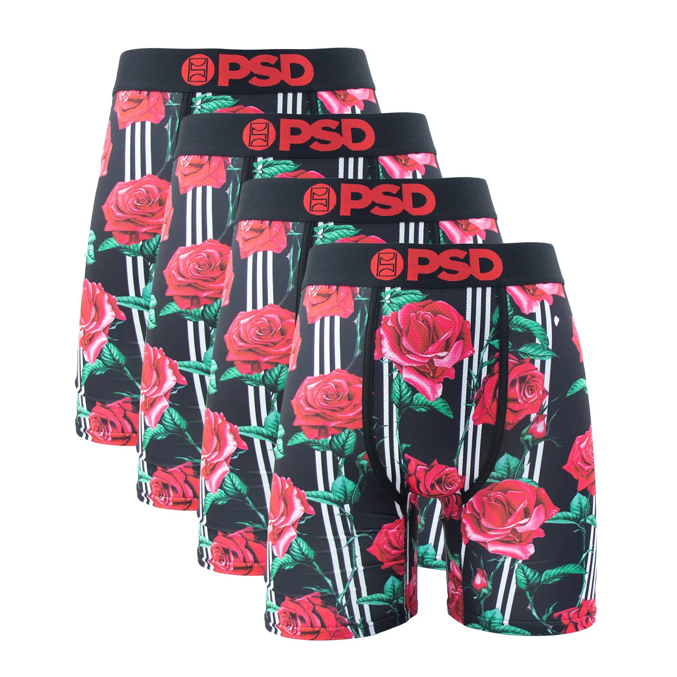4 Pieces: PSD Graphic Underwear