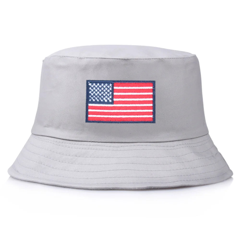 American Flag Bucket Hat