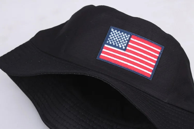 American Flag Bucket Hat