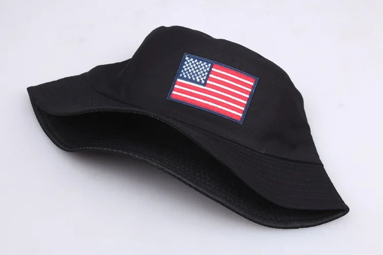 American Flag Bucket Hat