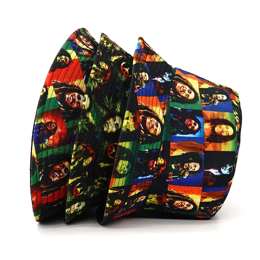 Bob Marley Reversable Bucket Hat