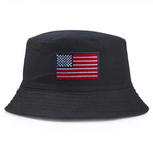 American Flag Bucket Hat