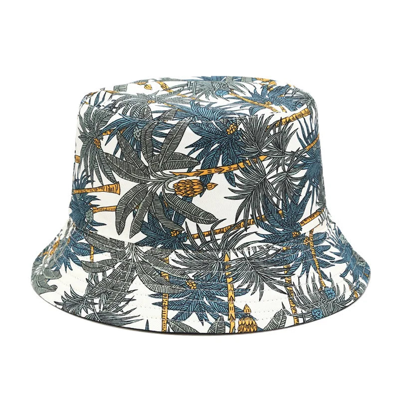 Palm Tree Reversable Bucket Hat