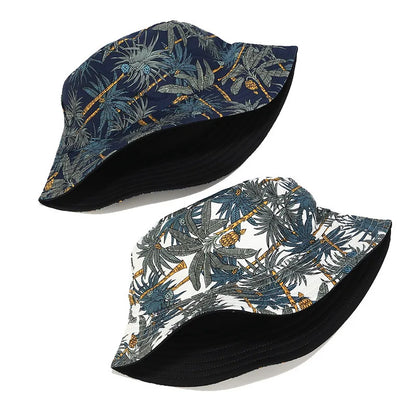 Palm Tree Reversable Bucket Hat