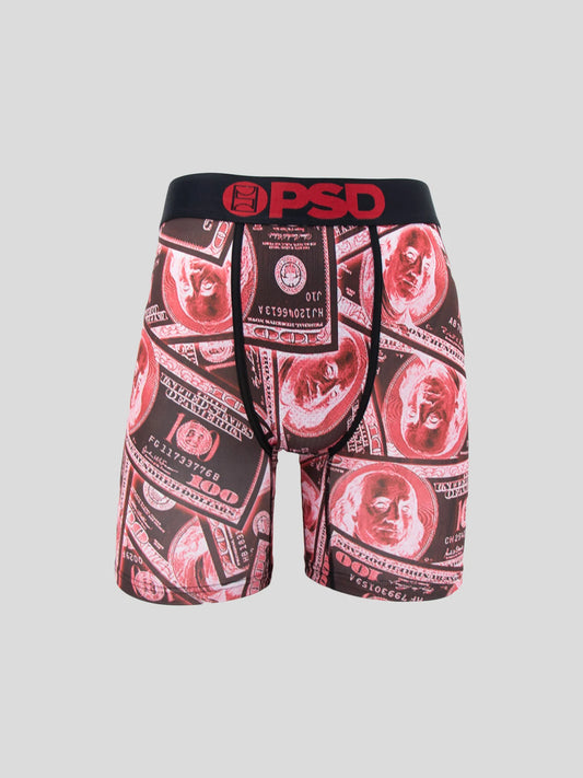 Ruby Red Money Boxer Briefs