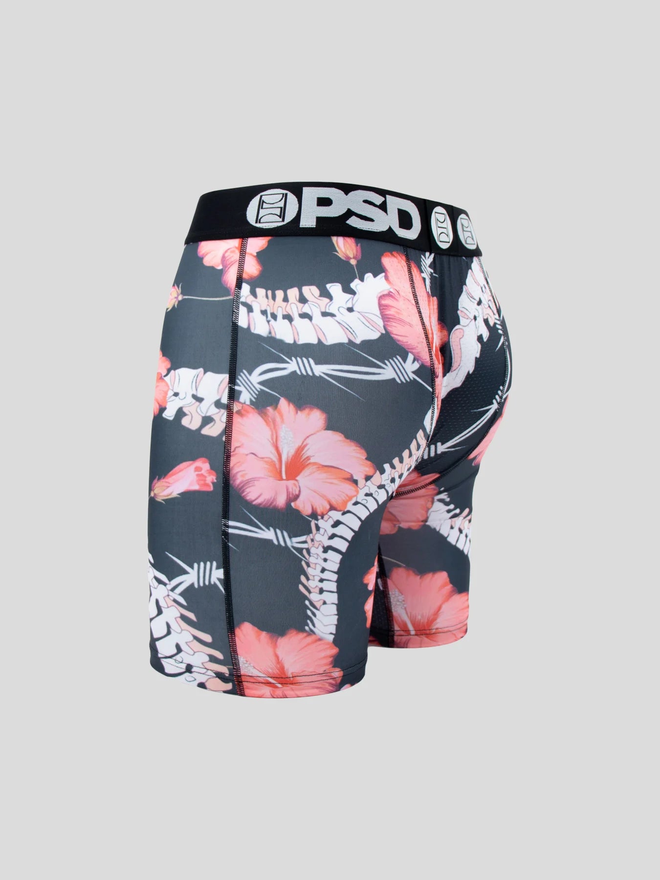 Floral Skeleton Boxer Briefs