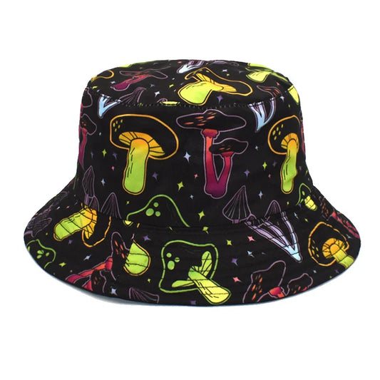 Mushroom Reversable Bucket Hat