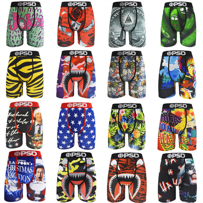 3pcs PDS Graphic Boxer Briefs #4