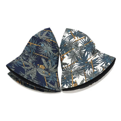 Palm Tree Reversable Bucket Hat