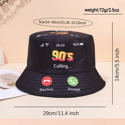 90's Calling Bucket Hat
